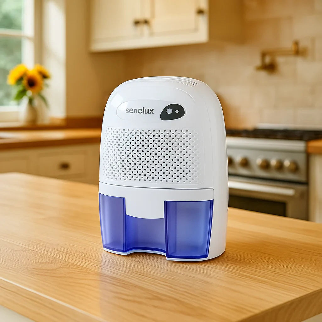 Refurbished - XROW - 600B Mini Dehumidifier with 250ml Water Tank and Continuous Drainage